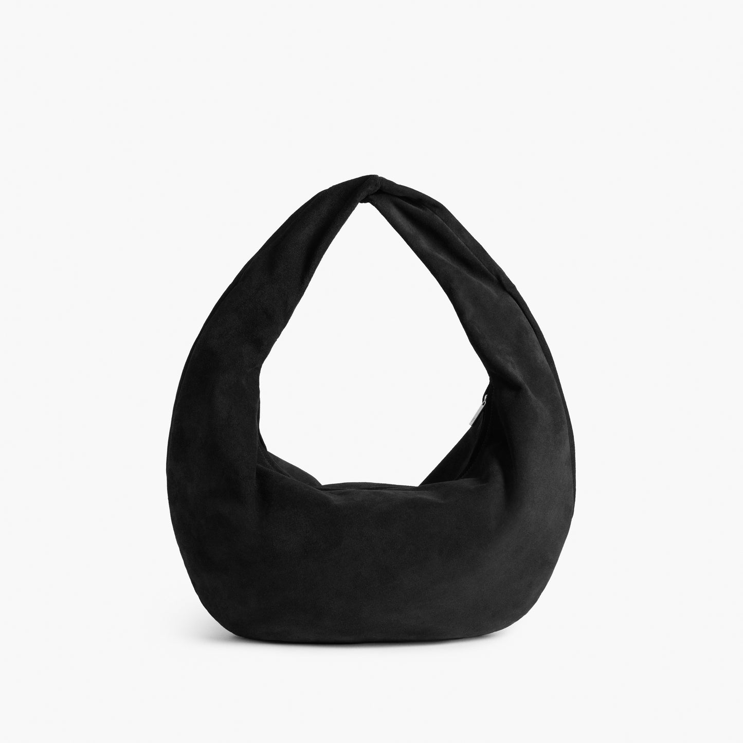 Alva Shoulder Bag Suede Black