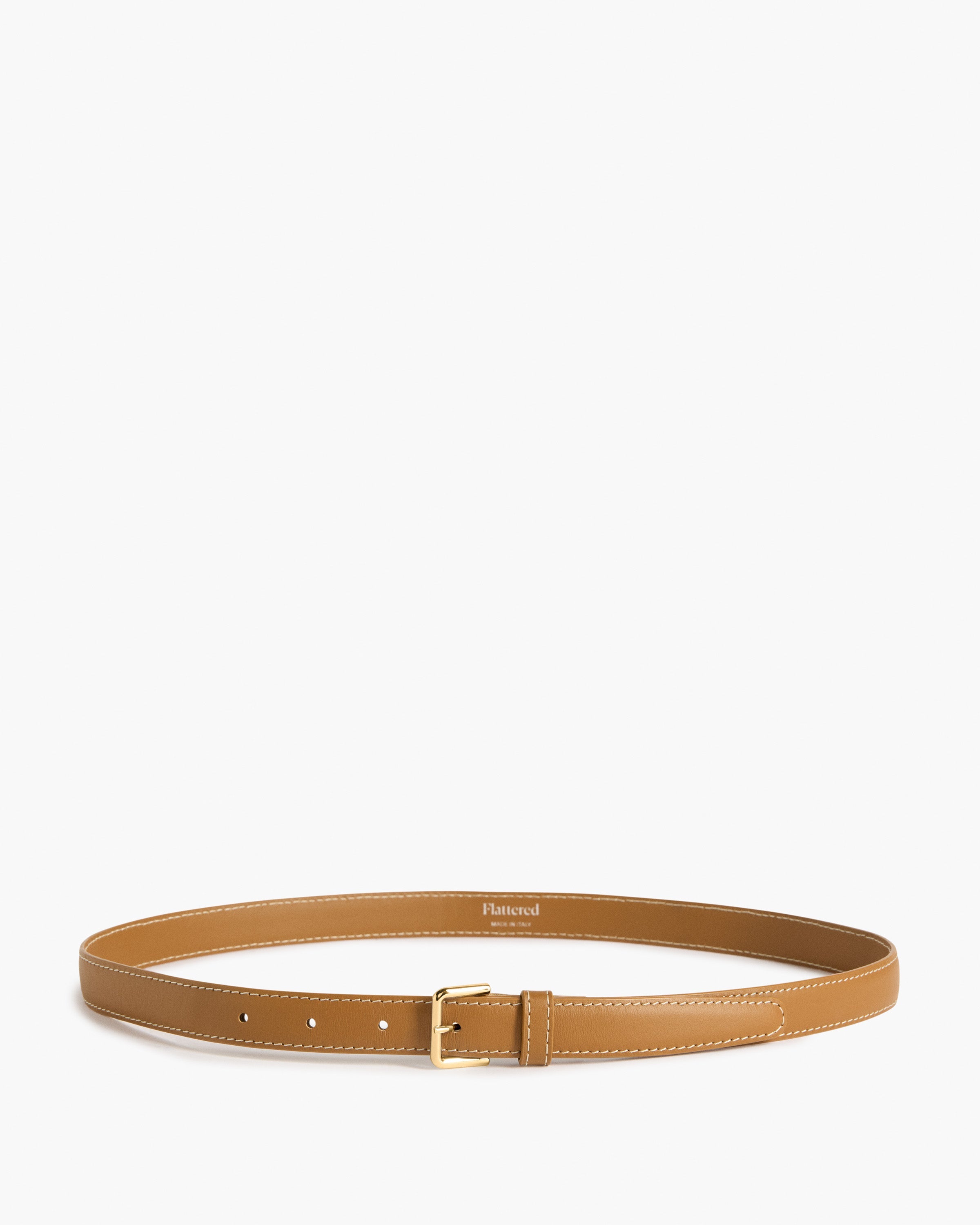 Barbara Belt Leather Cognac – Flattered