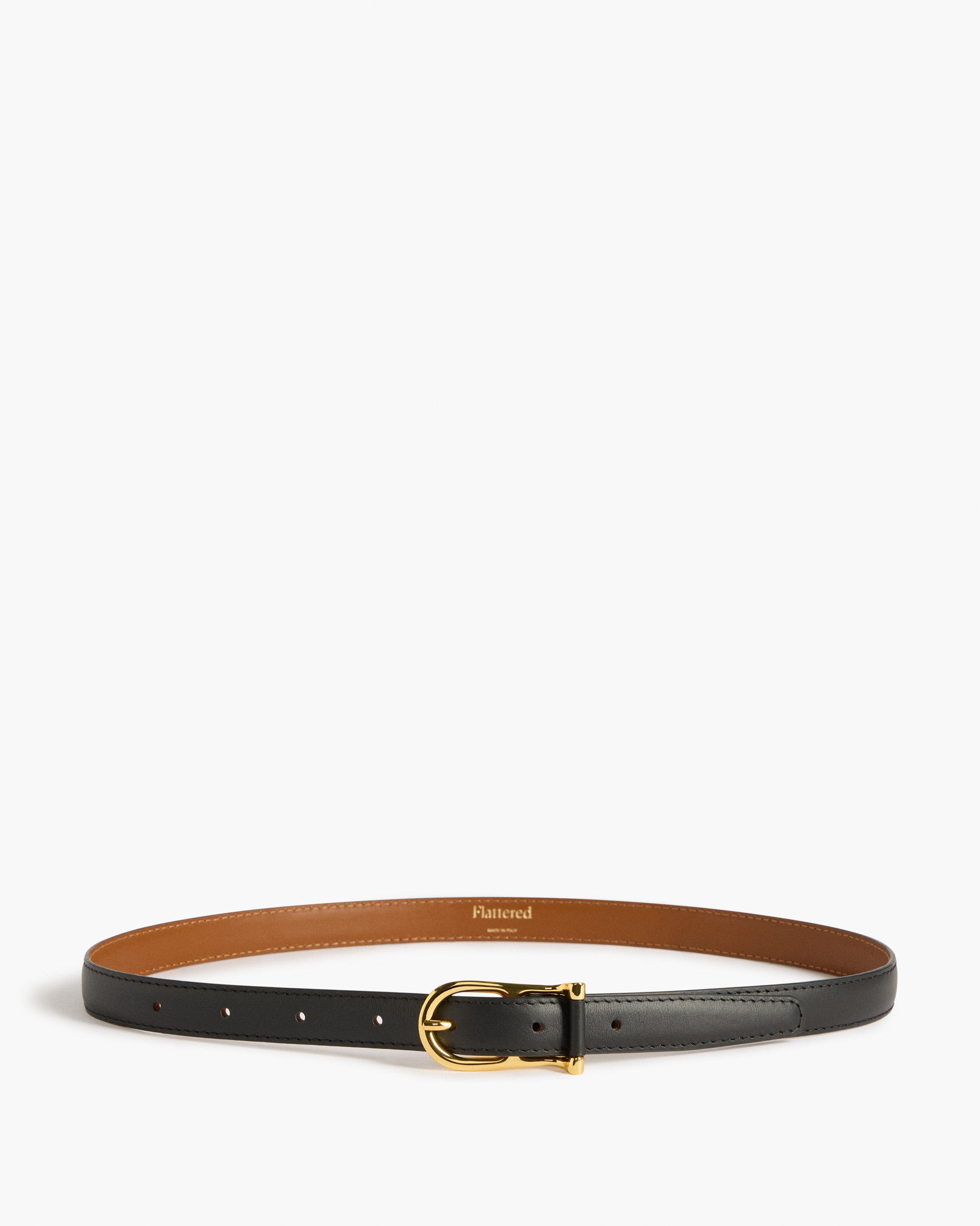 Betty Belt Leather Black Belt – Flattered display picture 1