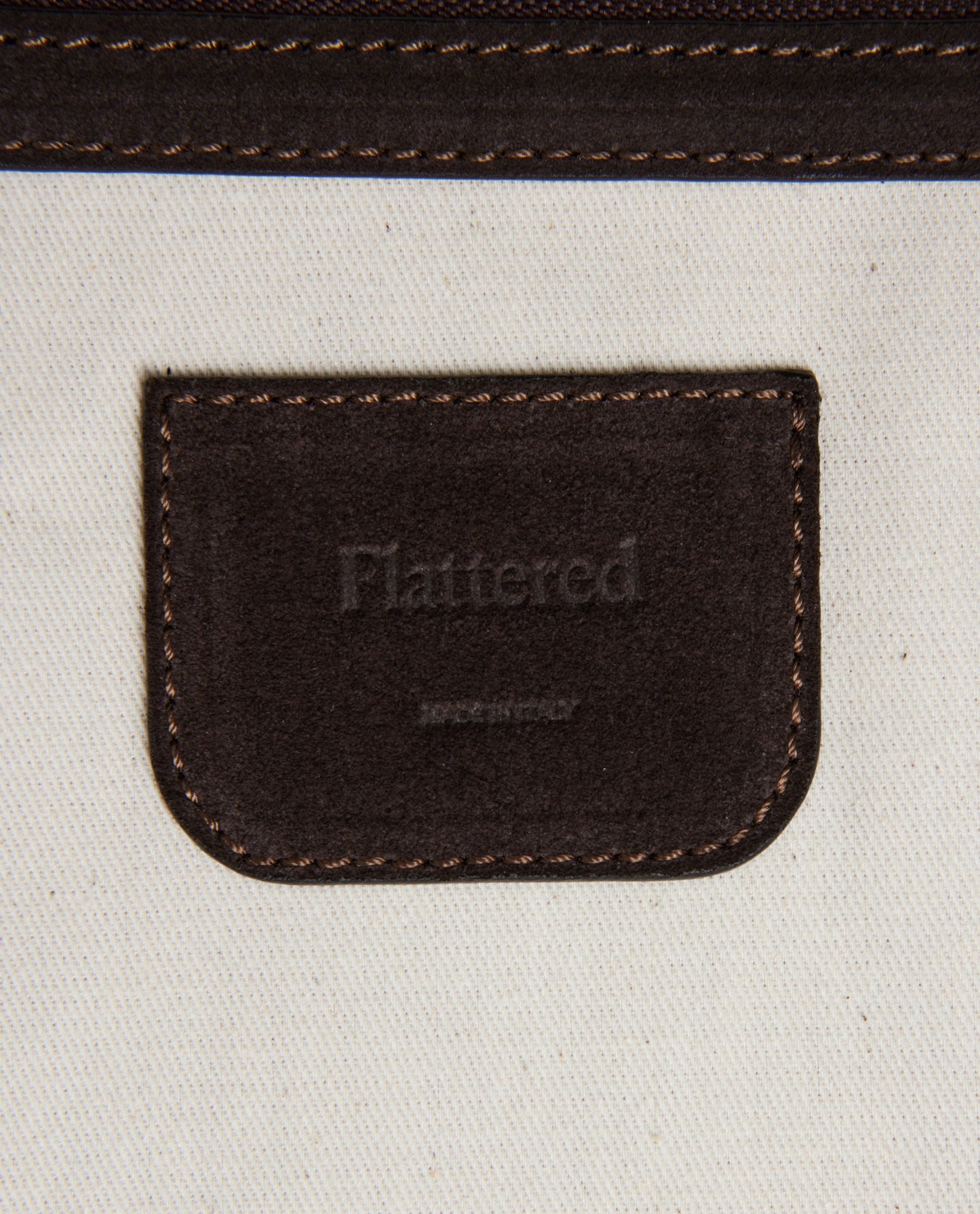 Lisa Bowler Bag Suede Chocolate