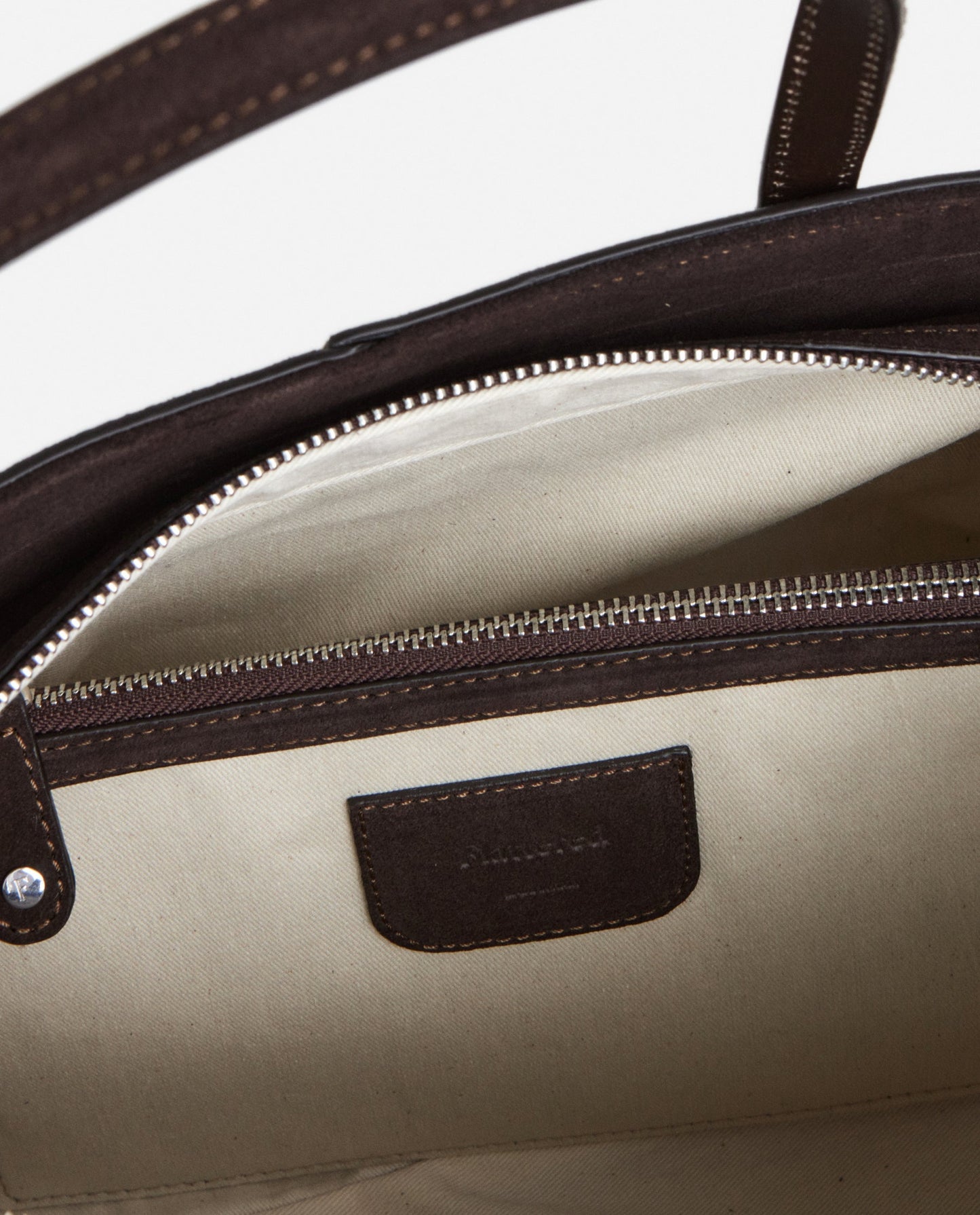 Lisa Bowler Bag Suede Chocolate