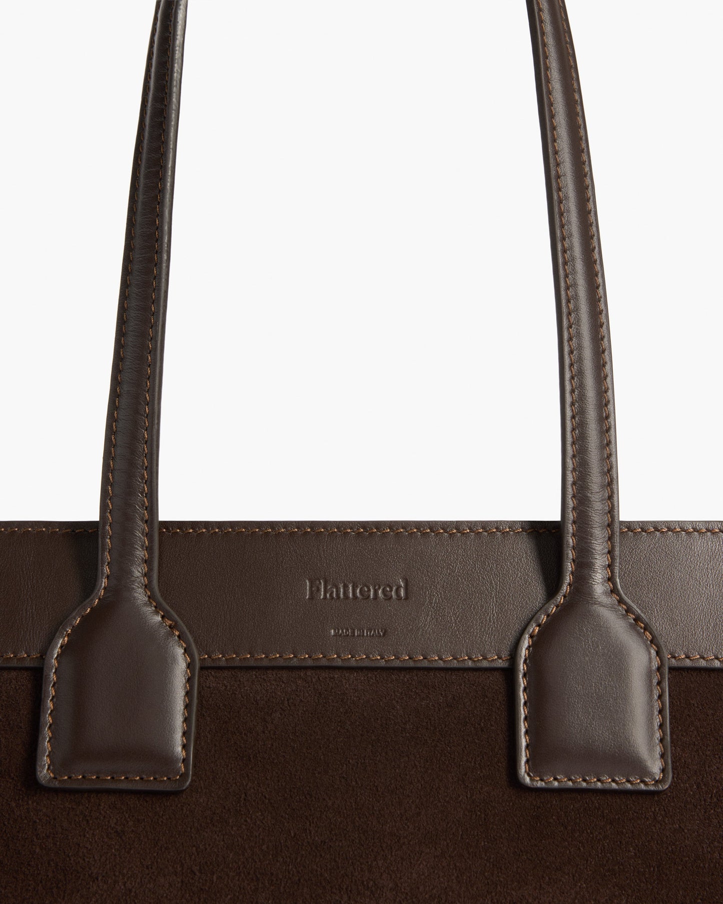 Greta Shoulder bag Suede Chocolate
