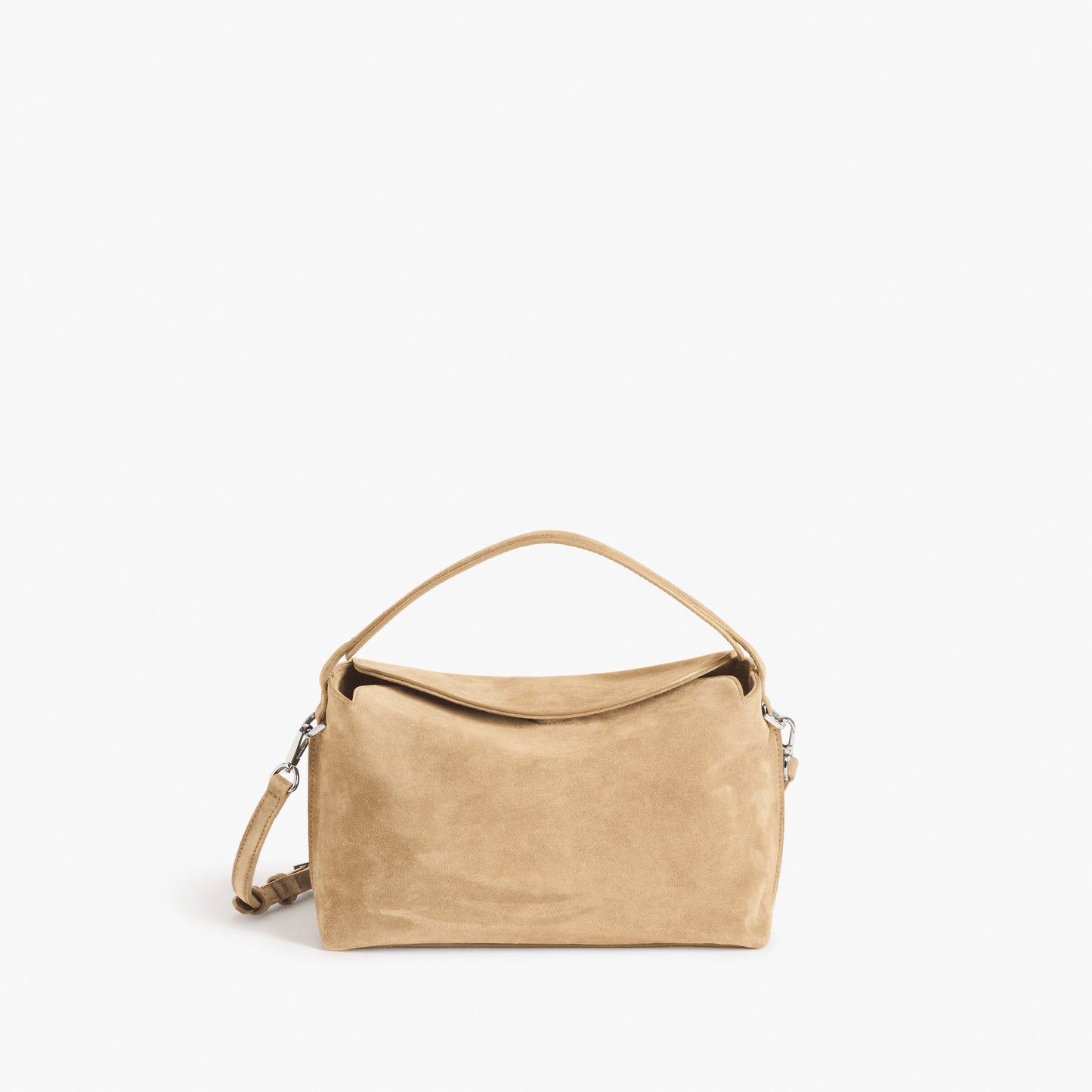 Hera Handbag Suede Sand