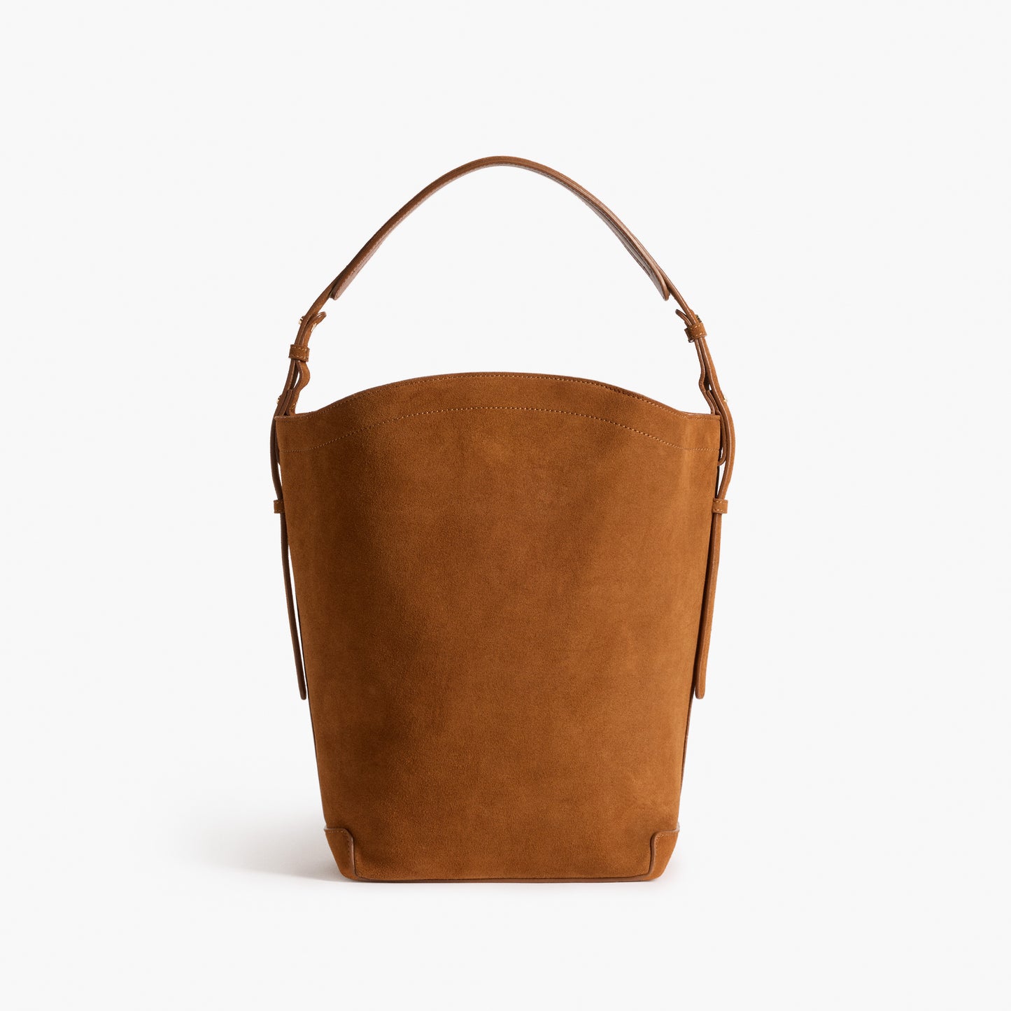 Joyce Handbag Suede Bourbon