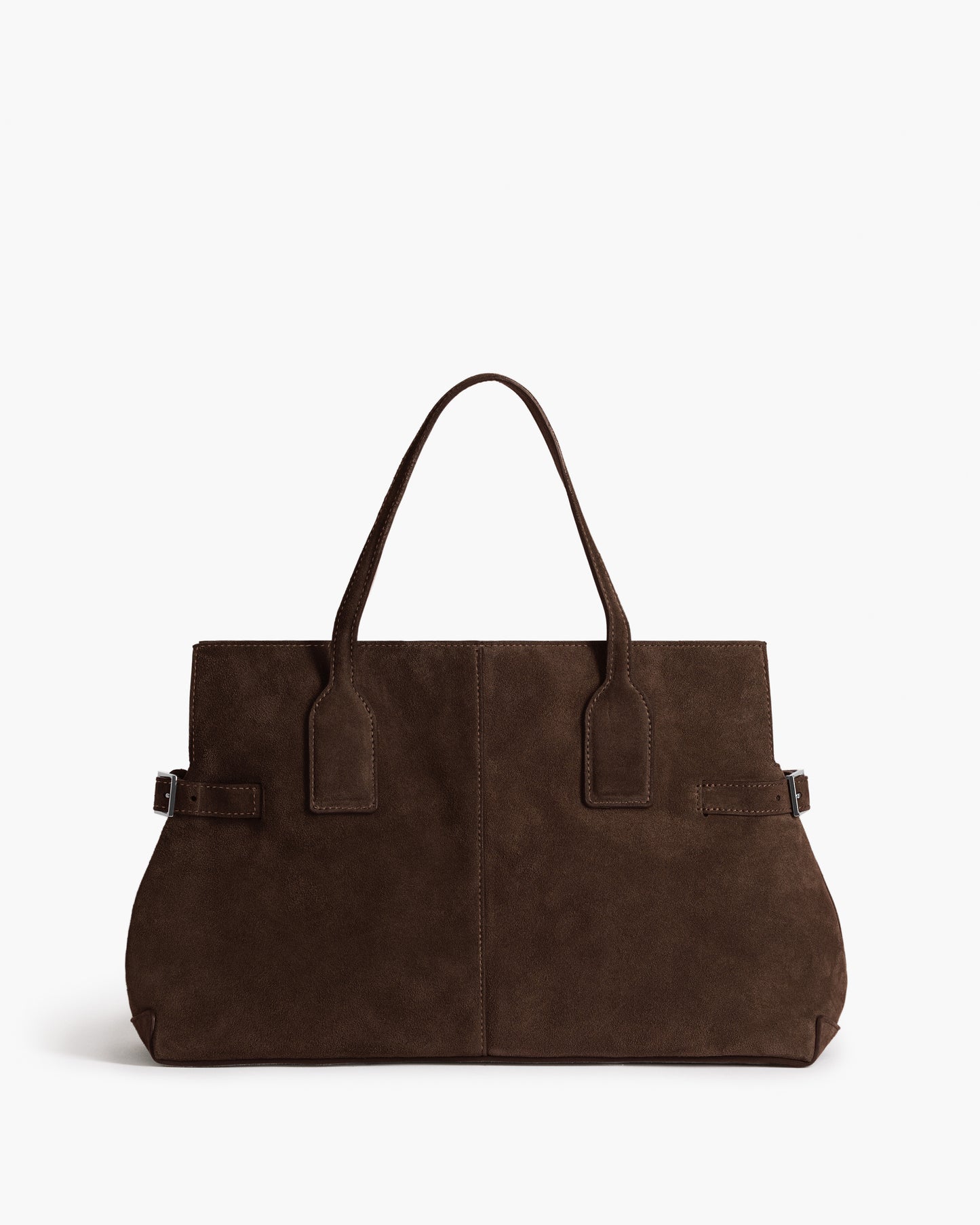 Lisa Bowler Bag Suede Chocolate