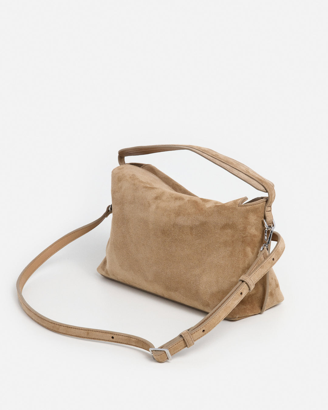 Hera Handbag Suede Sand