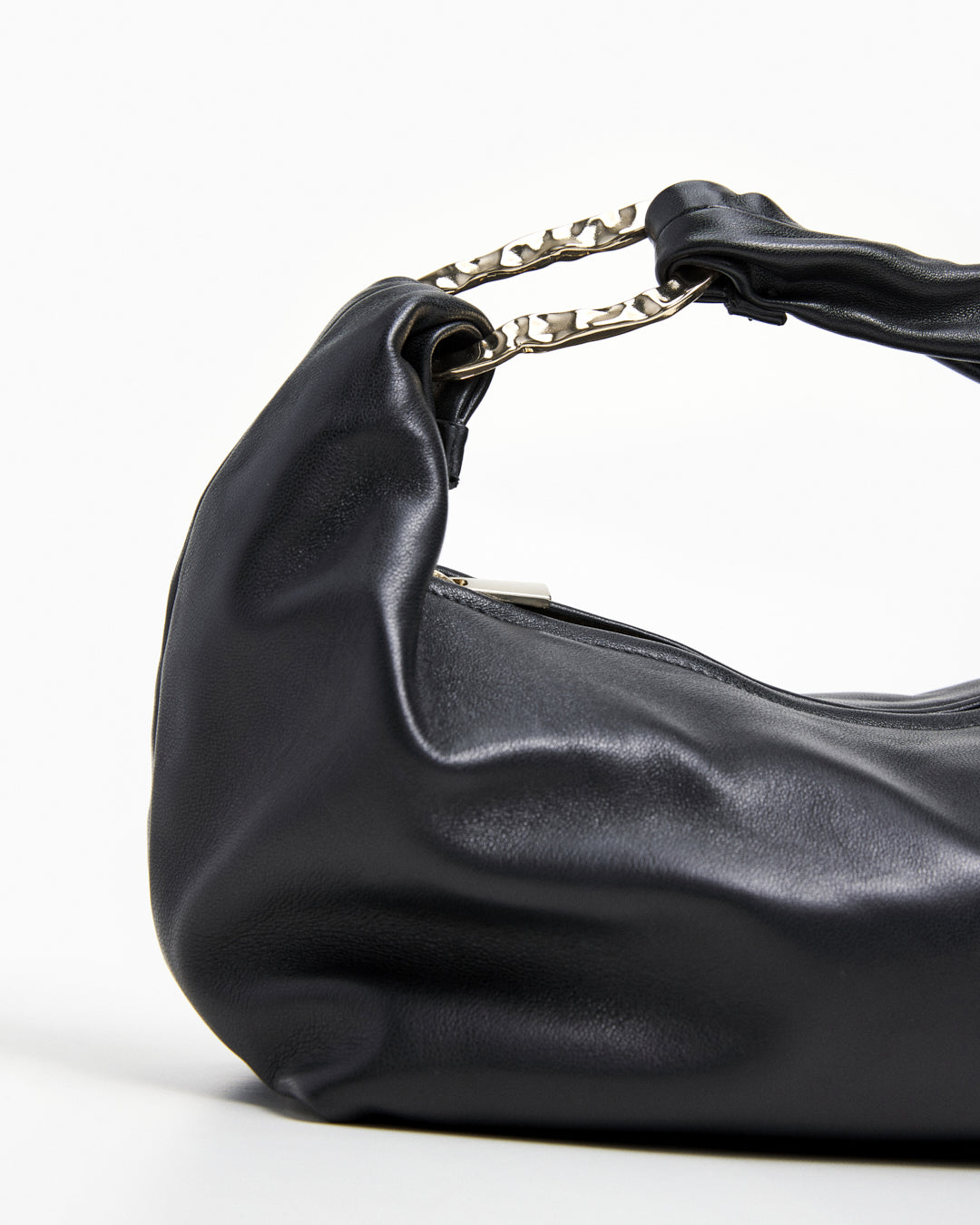 Amanda Shoulder Bag Leather Black