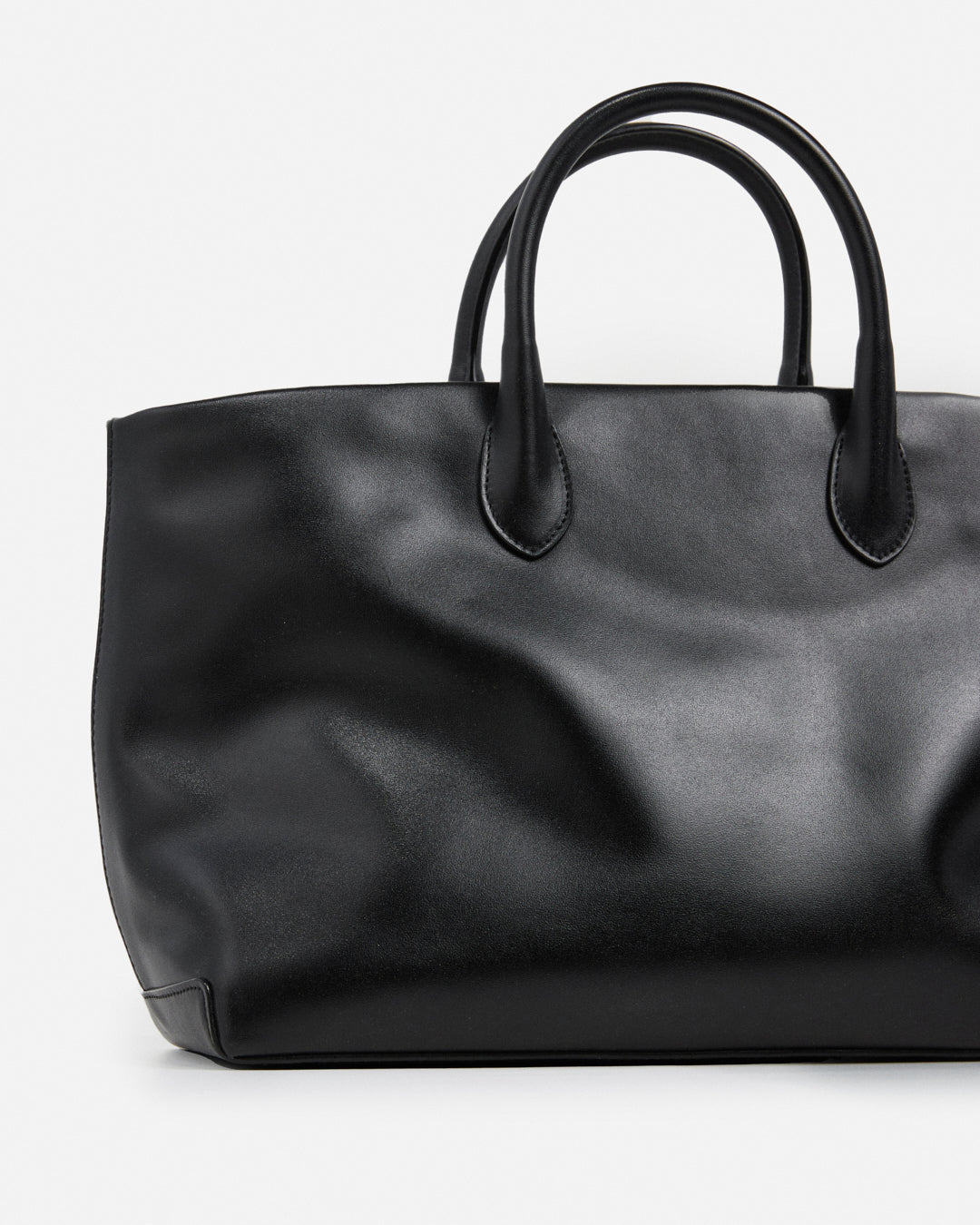 Lola Tote Leather Black