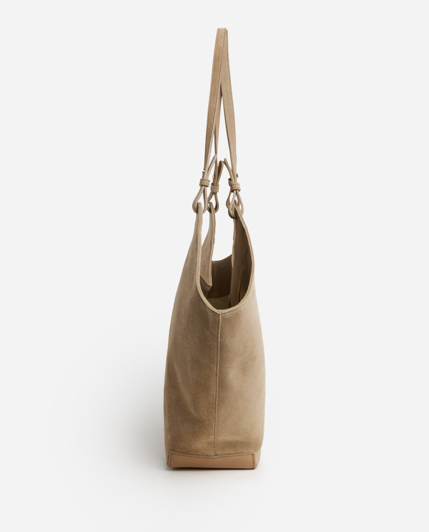 Dahlia Tote Bag Suede Sand