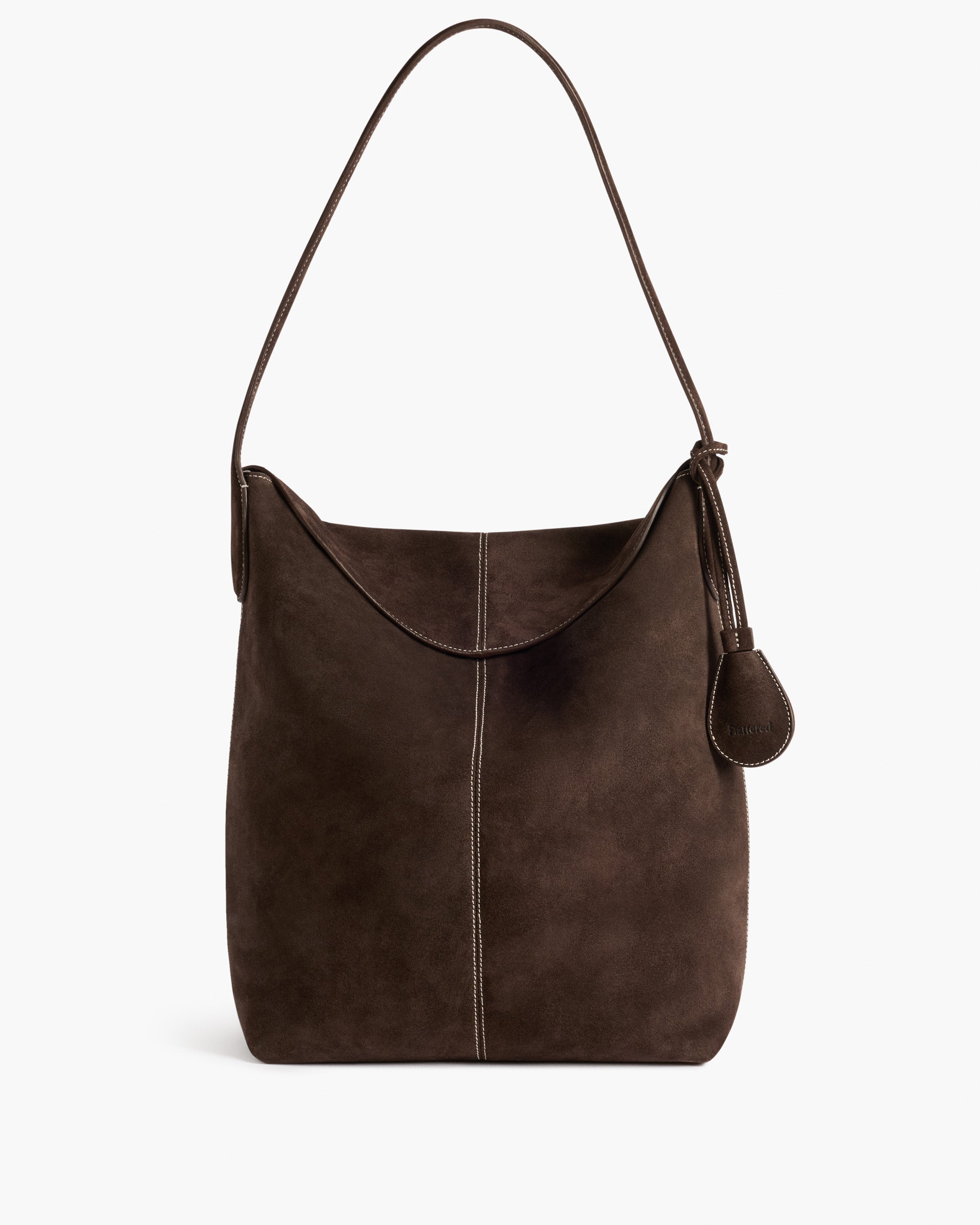 西洋アンテ−クバック Alda Grande Shoulder Bag Chocolate – Flattered