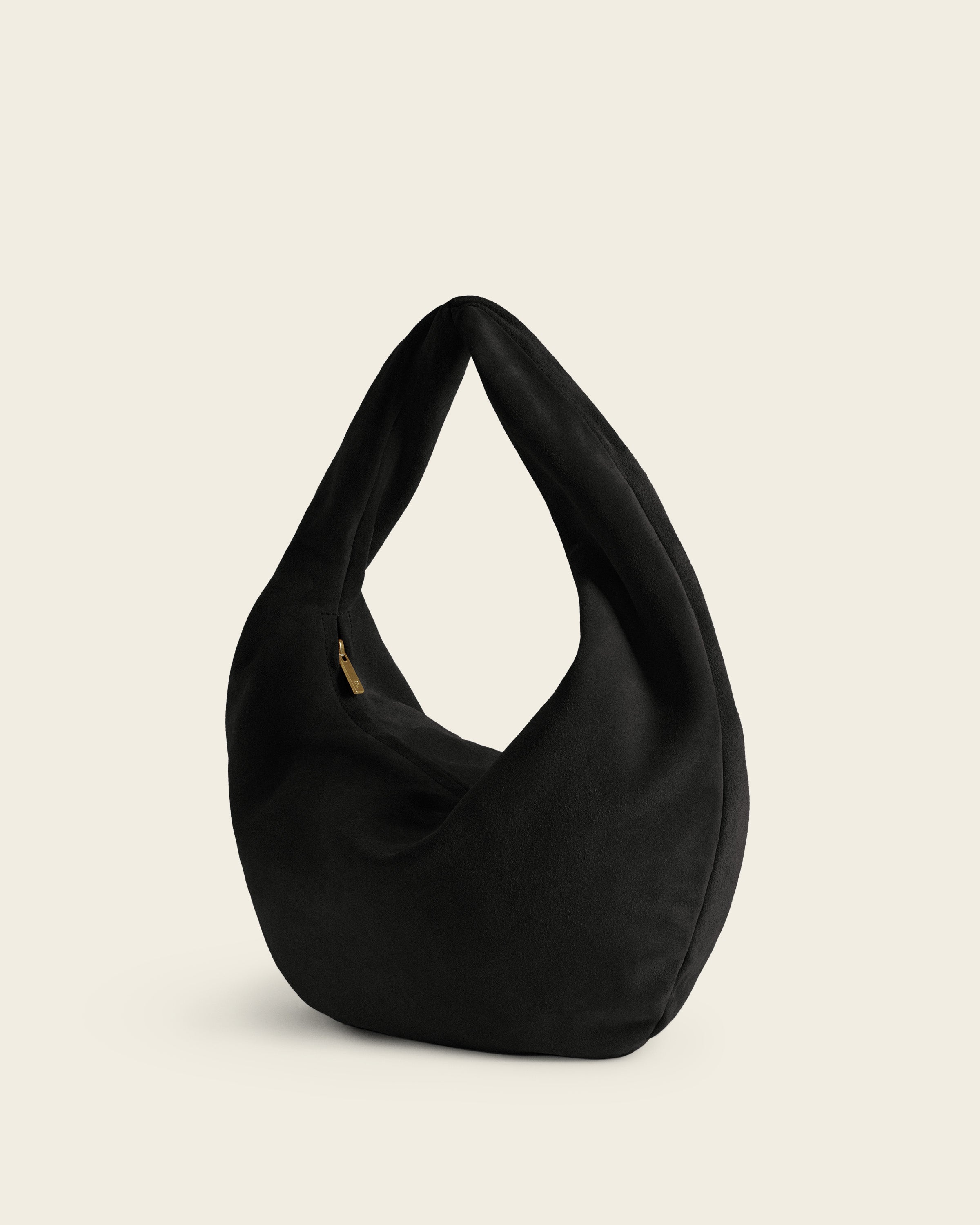 Alva Shoulder Bag Suede Black Bag – Flattered