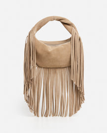 Agnes Mini Bag Suede Sand