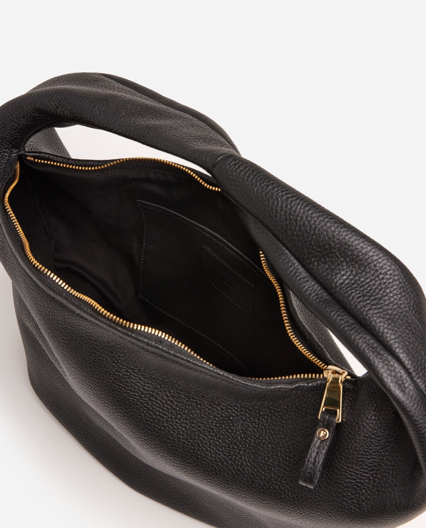 Alva Shoulder Bag Leather Black