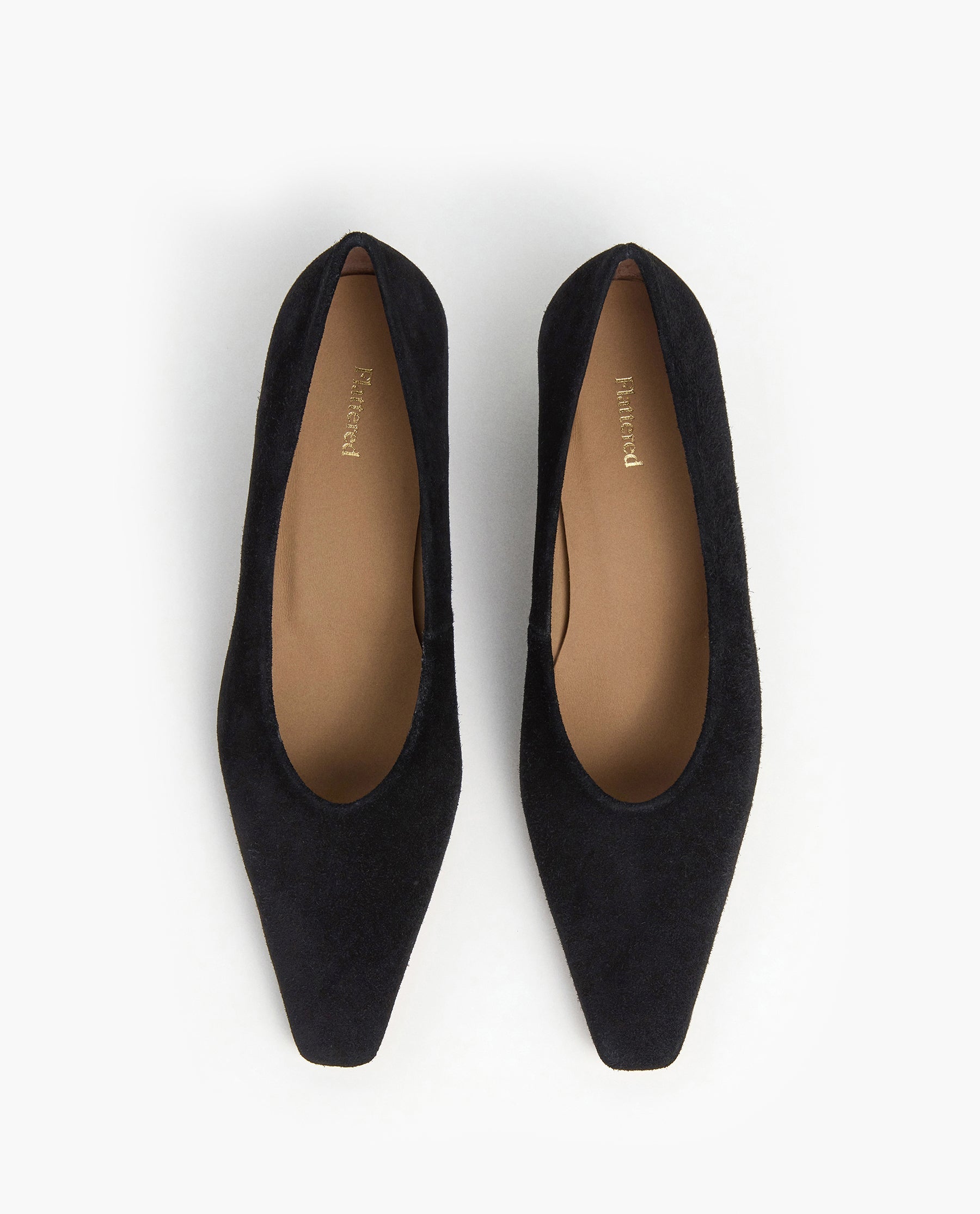 Angelina 30 Suede Black