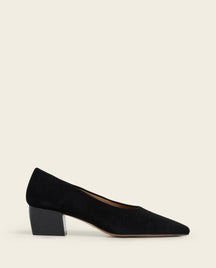 Angelina 30 Suede Black