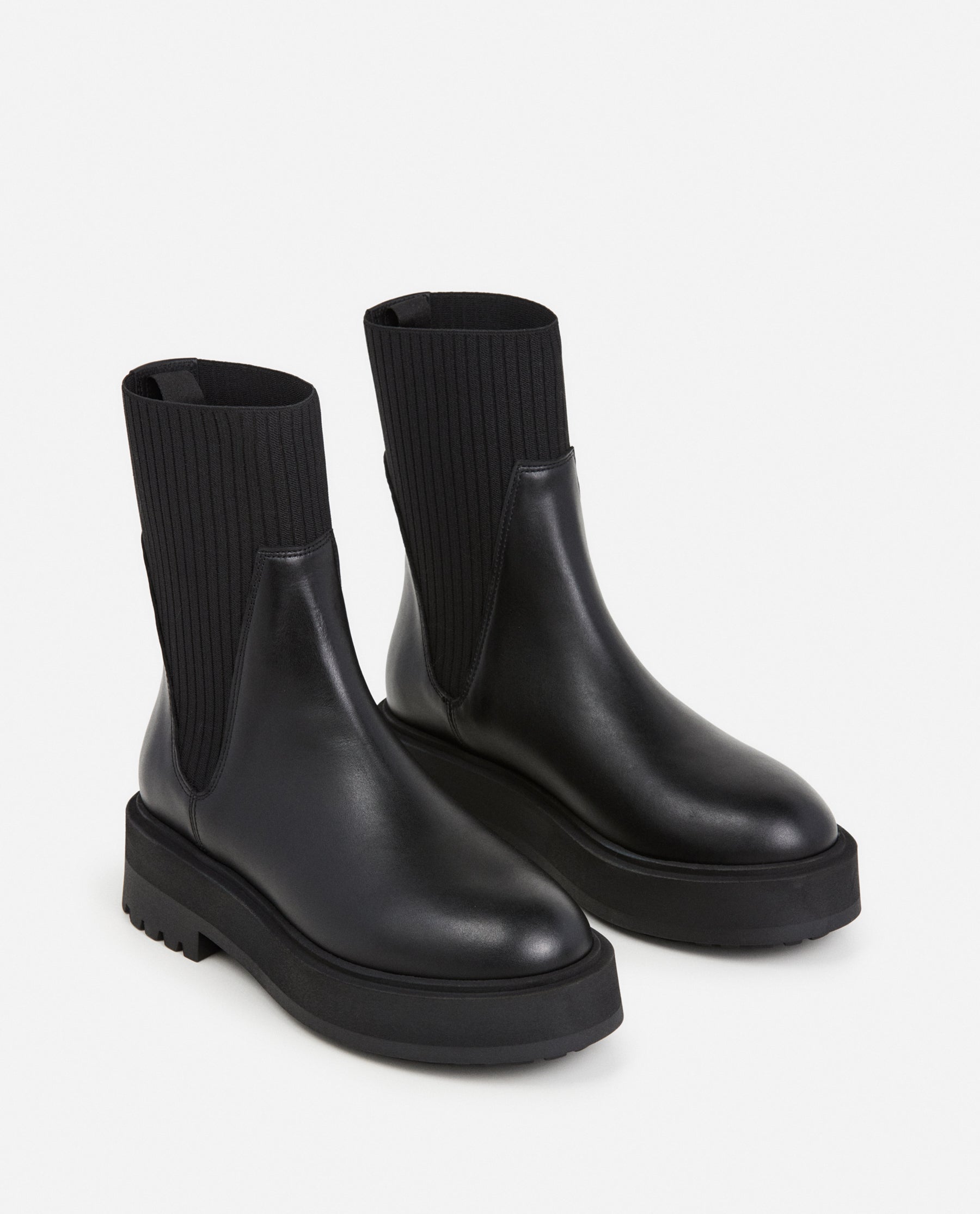 Aurora Leather Black Boot – Flattered