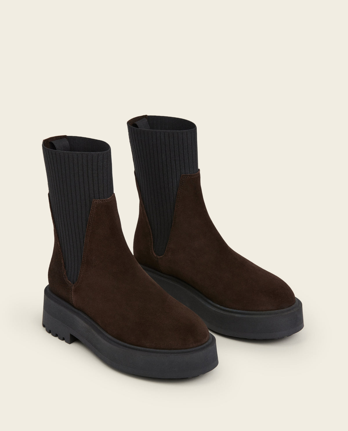 Aurora Suede Chocolate