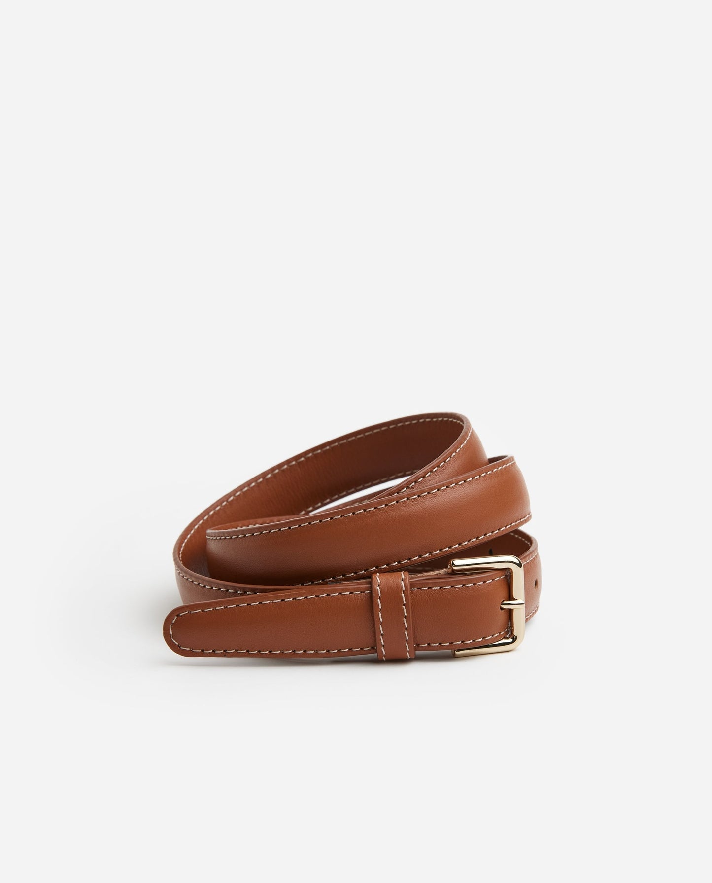 Barbara Belt Leather Cognac