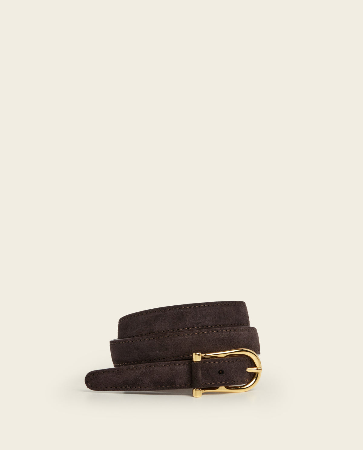 Betty Belt Suede Chocolate