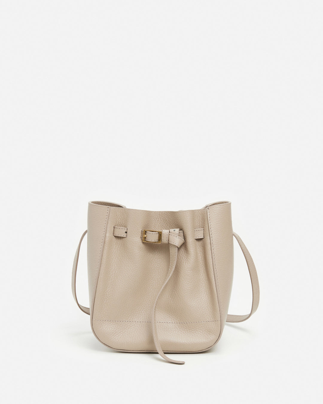 Bo Mini Bucket Leather Taupe