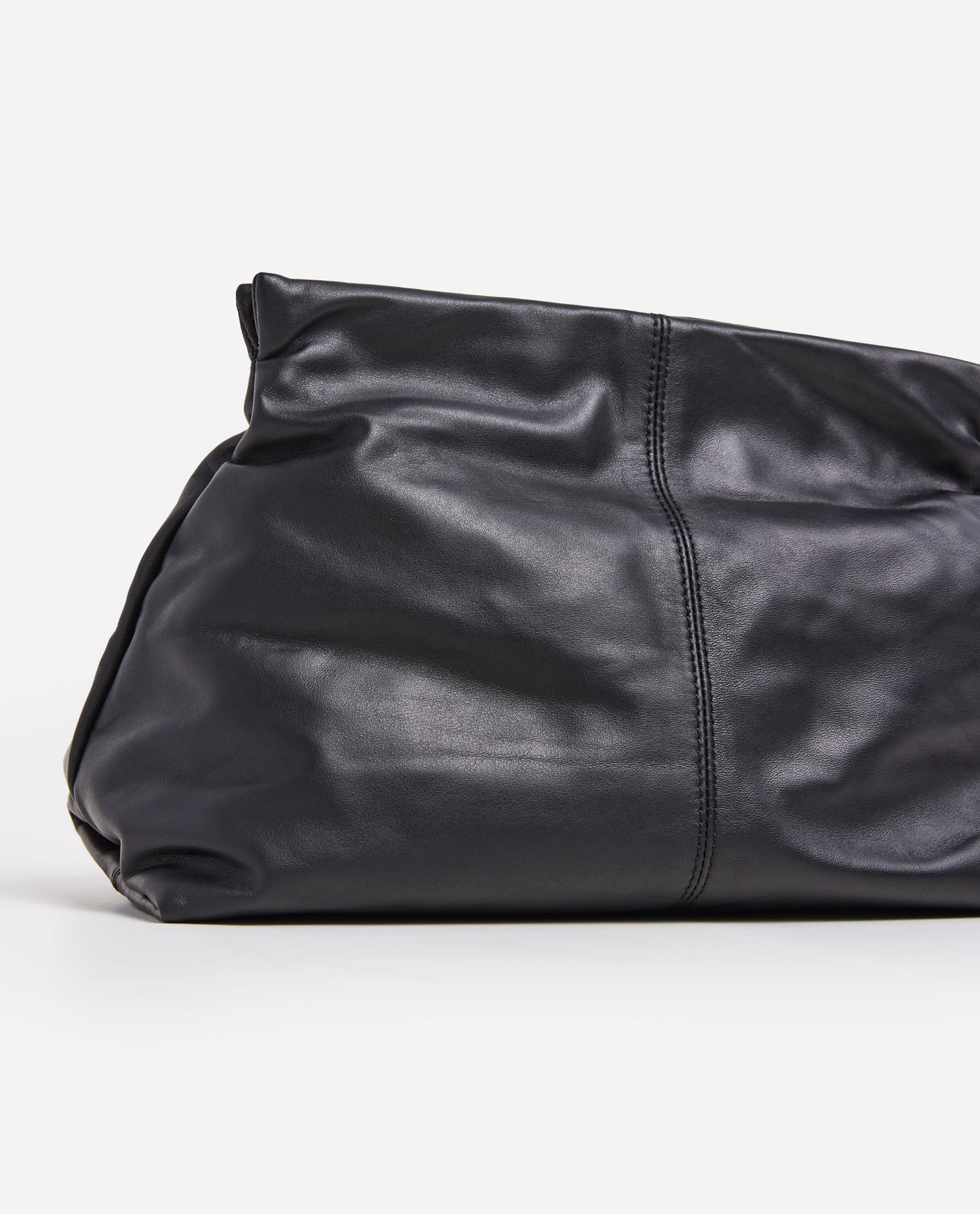 Clay Clutch Leather Black