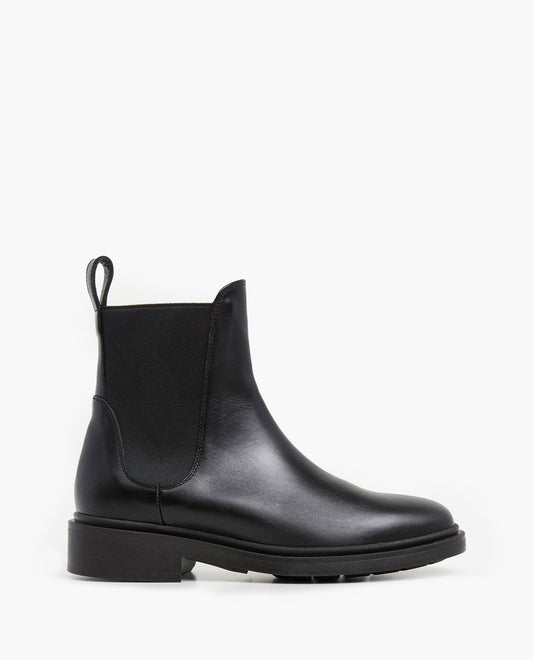 Fiona Leather Black
