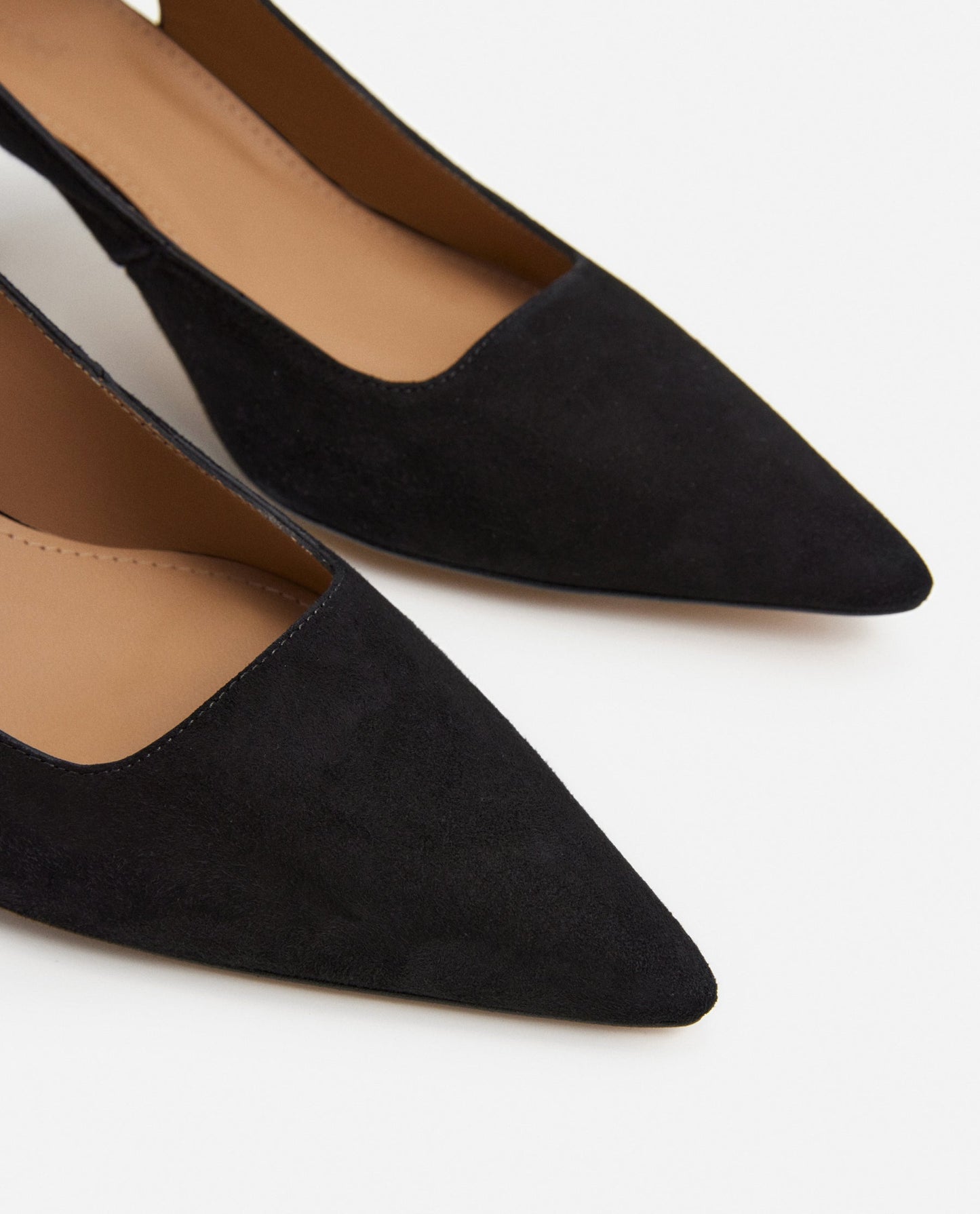 Franchesca Bow Suede Black