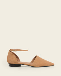 Frankie Suede Cognac