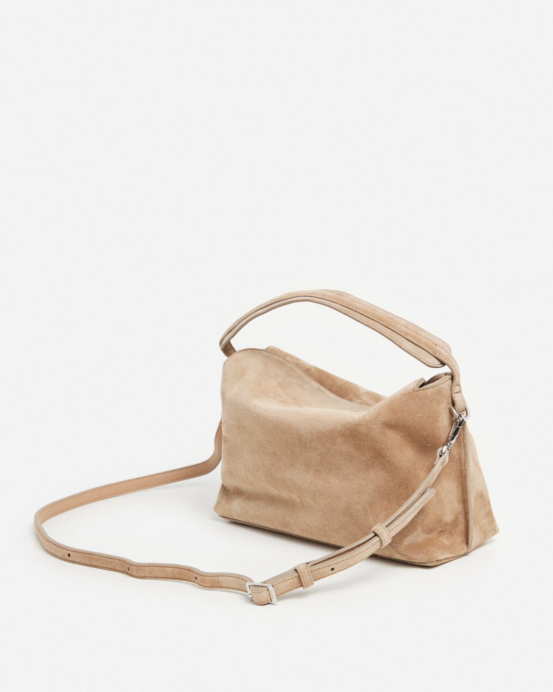 Hera Handbag Suede Sand Bag Flattered