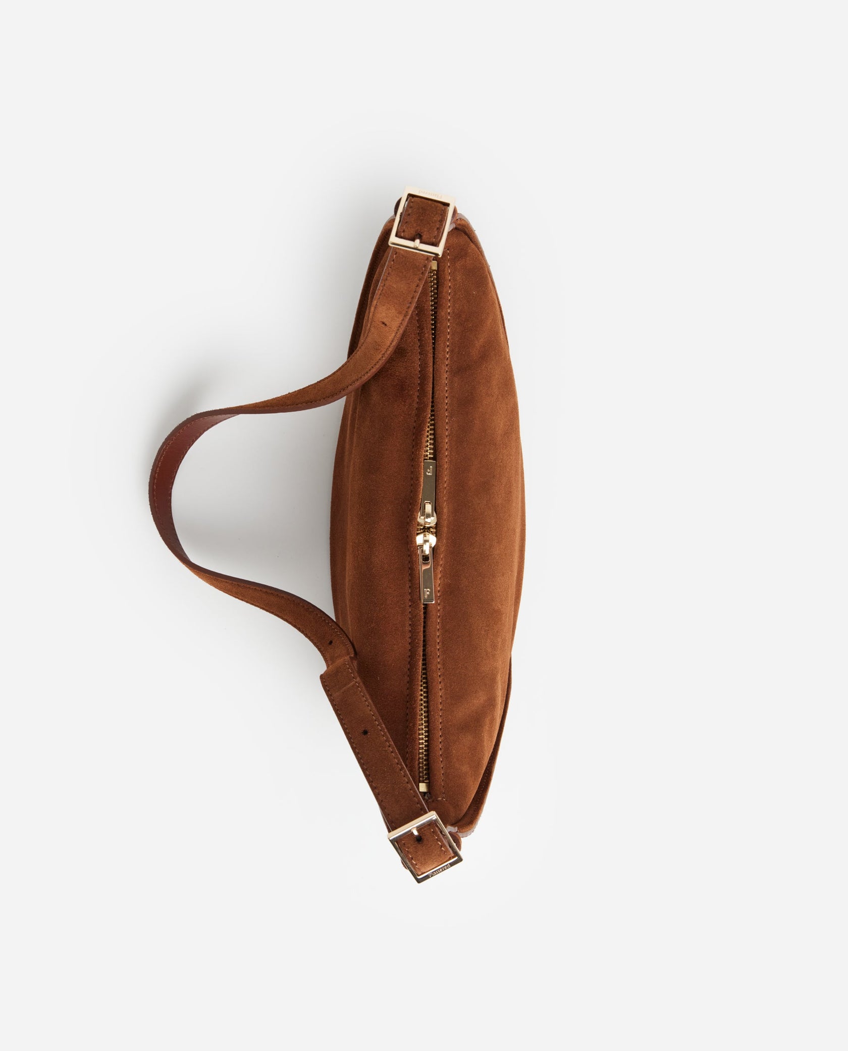 Irma Shoulder Bag Suede Bourbon Flattered