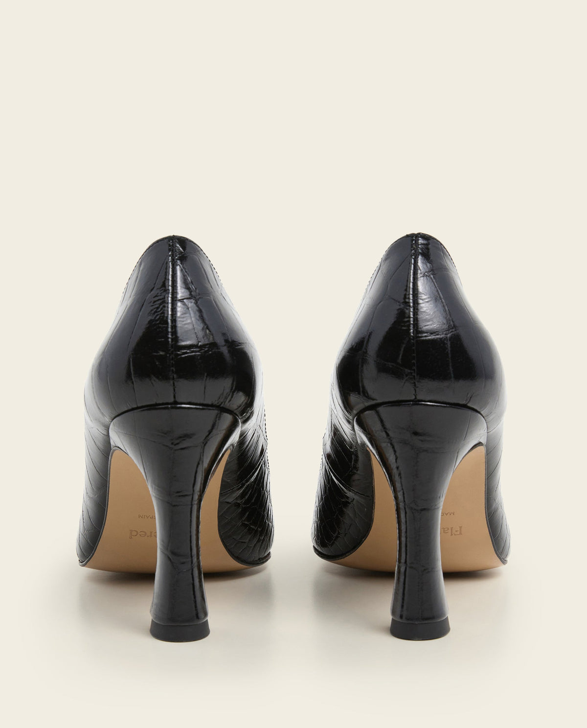 Leonie Croco Leather Black