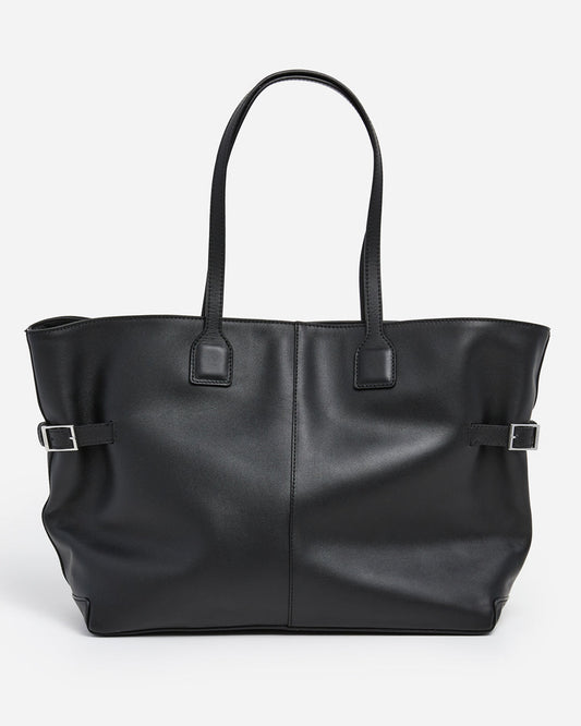 Lesley Tote Bag Leather Black