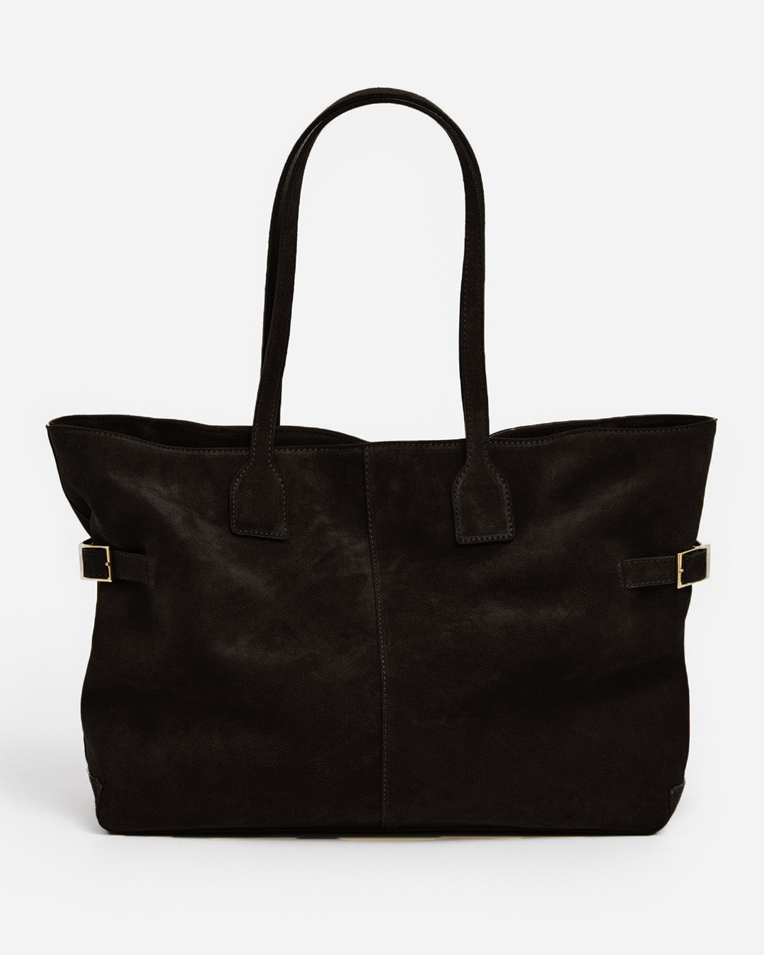 Black suede tote hotsell