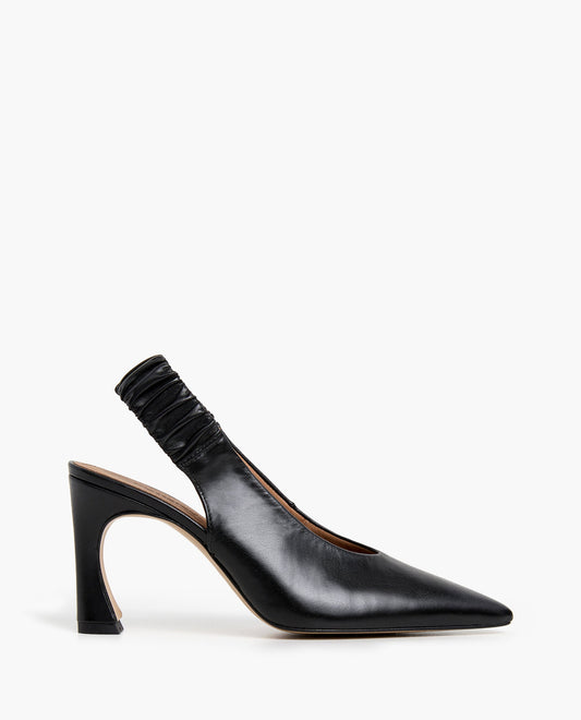 Lilian Leather Black