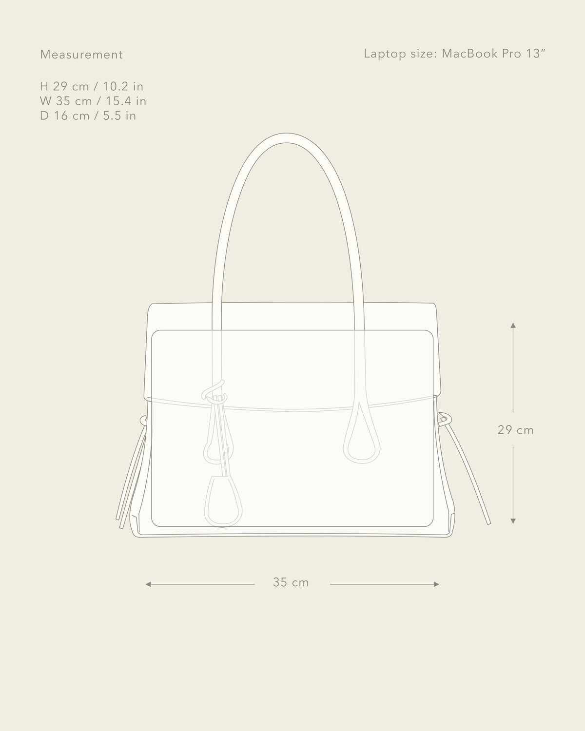 Lydia Tote Bag Suede Chocolate