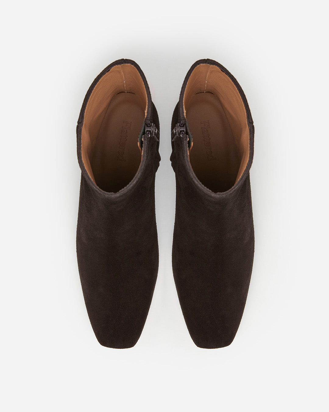 Flattered Rami Black Suede Top 2