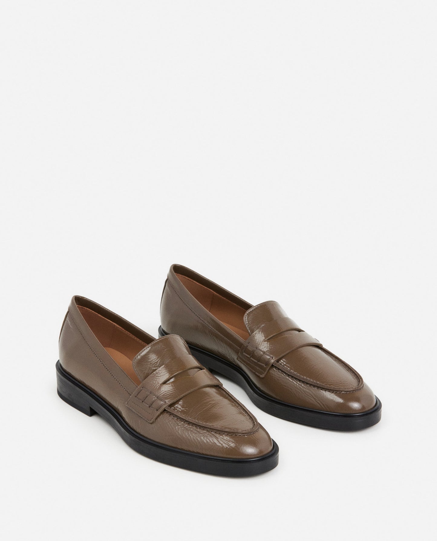Sara Leather Khaki