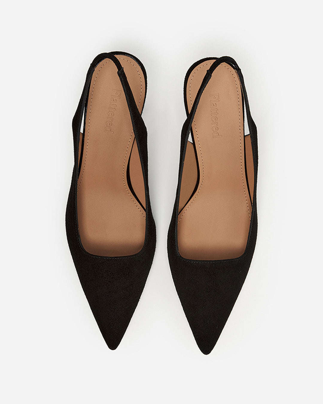Franchesca Suede Black Heel – Flattered