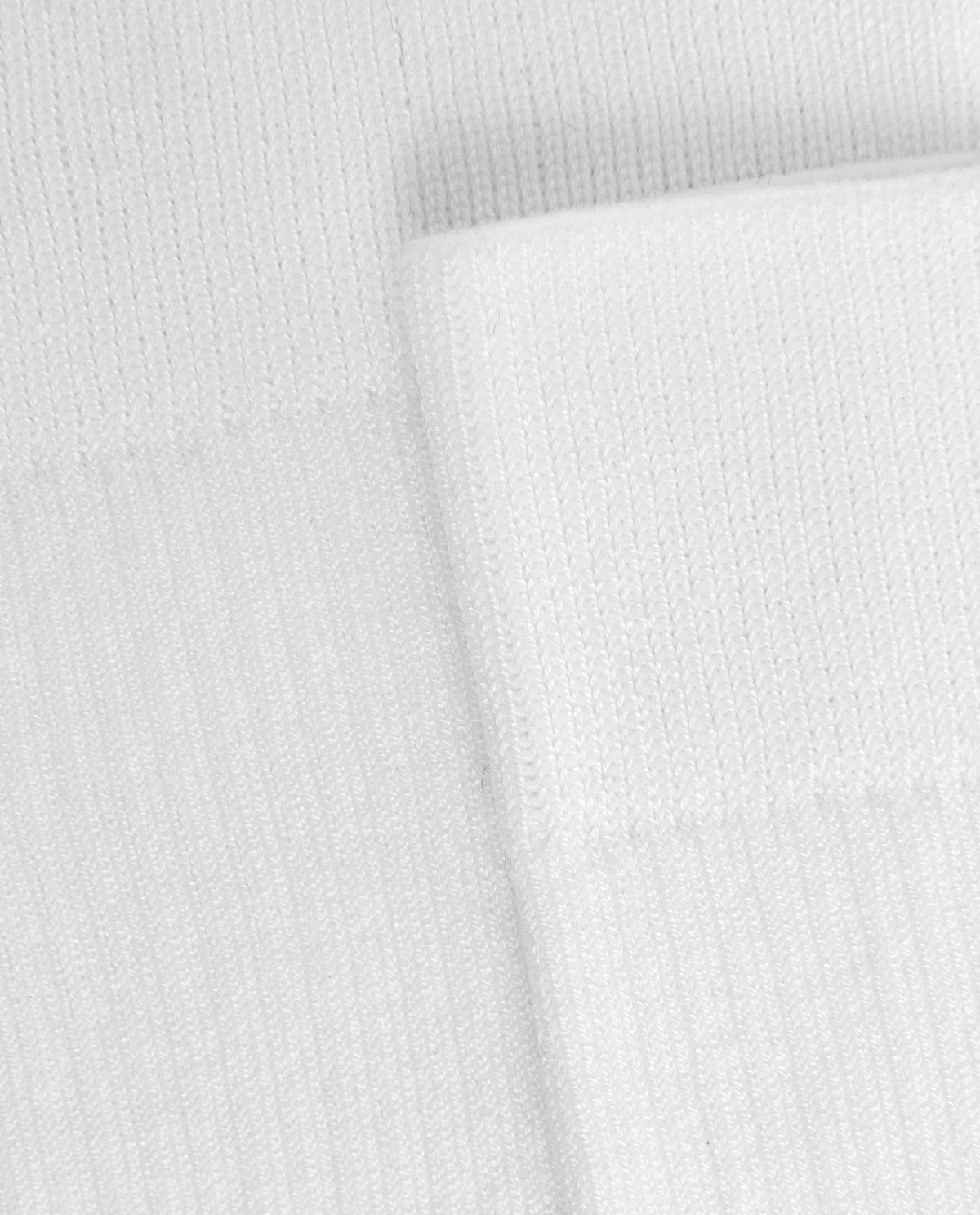 Flattered White Sock Cotton Detail