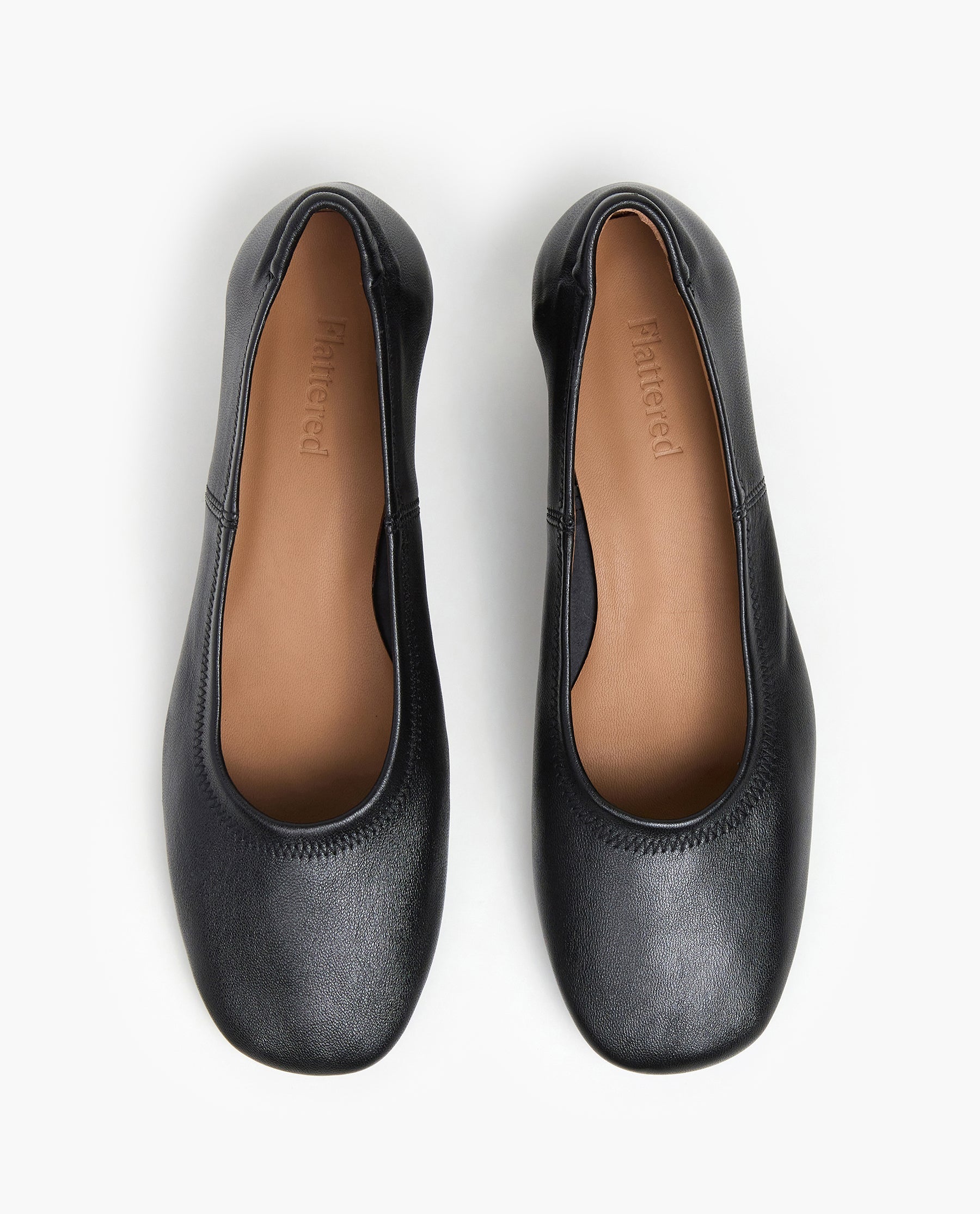 Zac Leather black Heel – Flattered