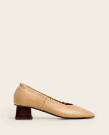 Zac Grained Leather Biscotti