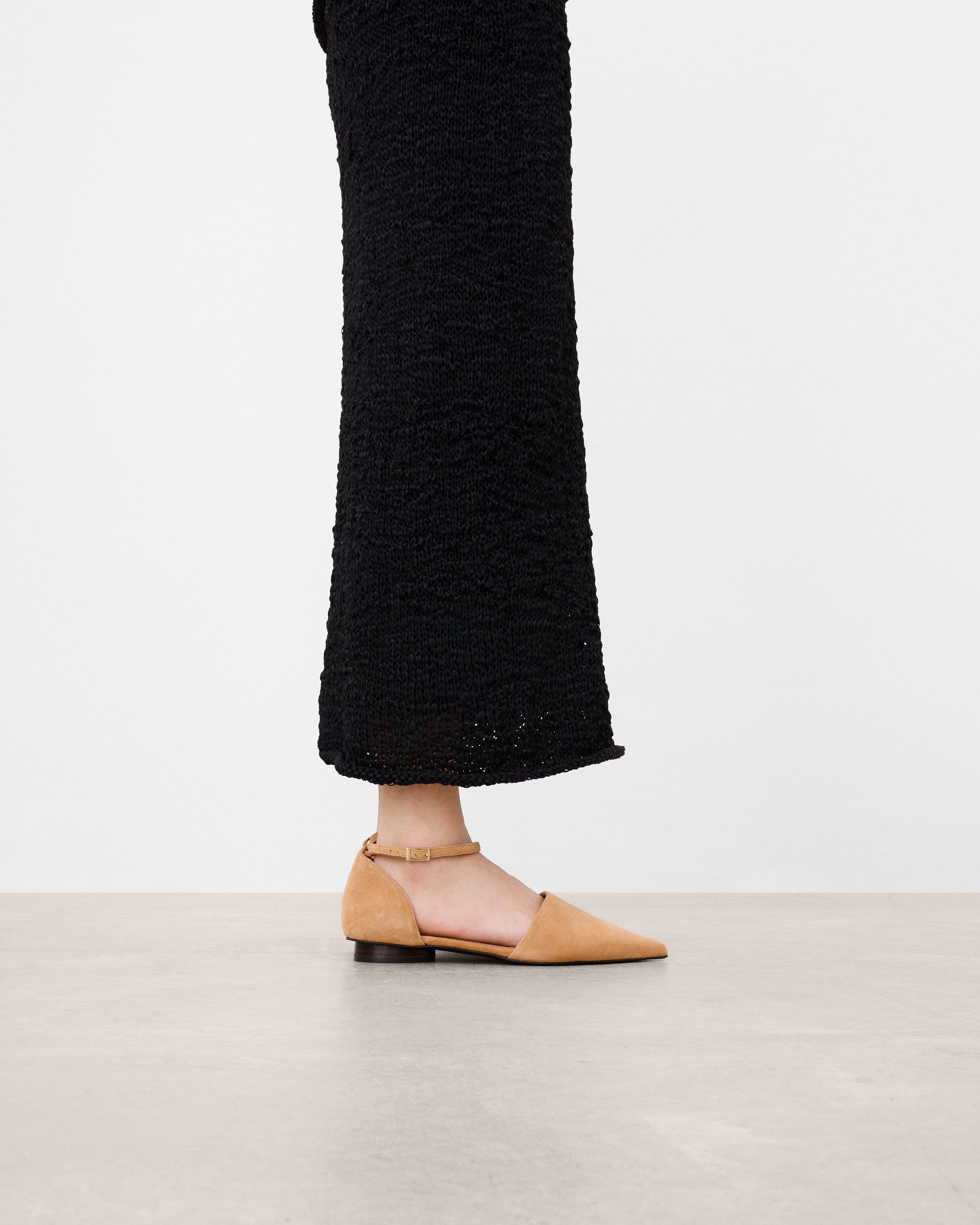 Frankie Suede Cognac