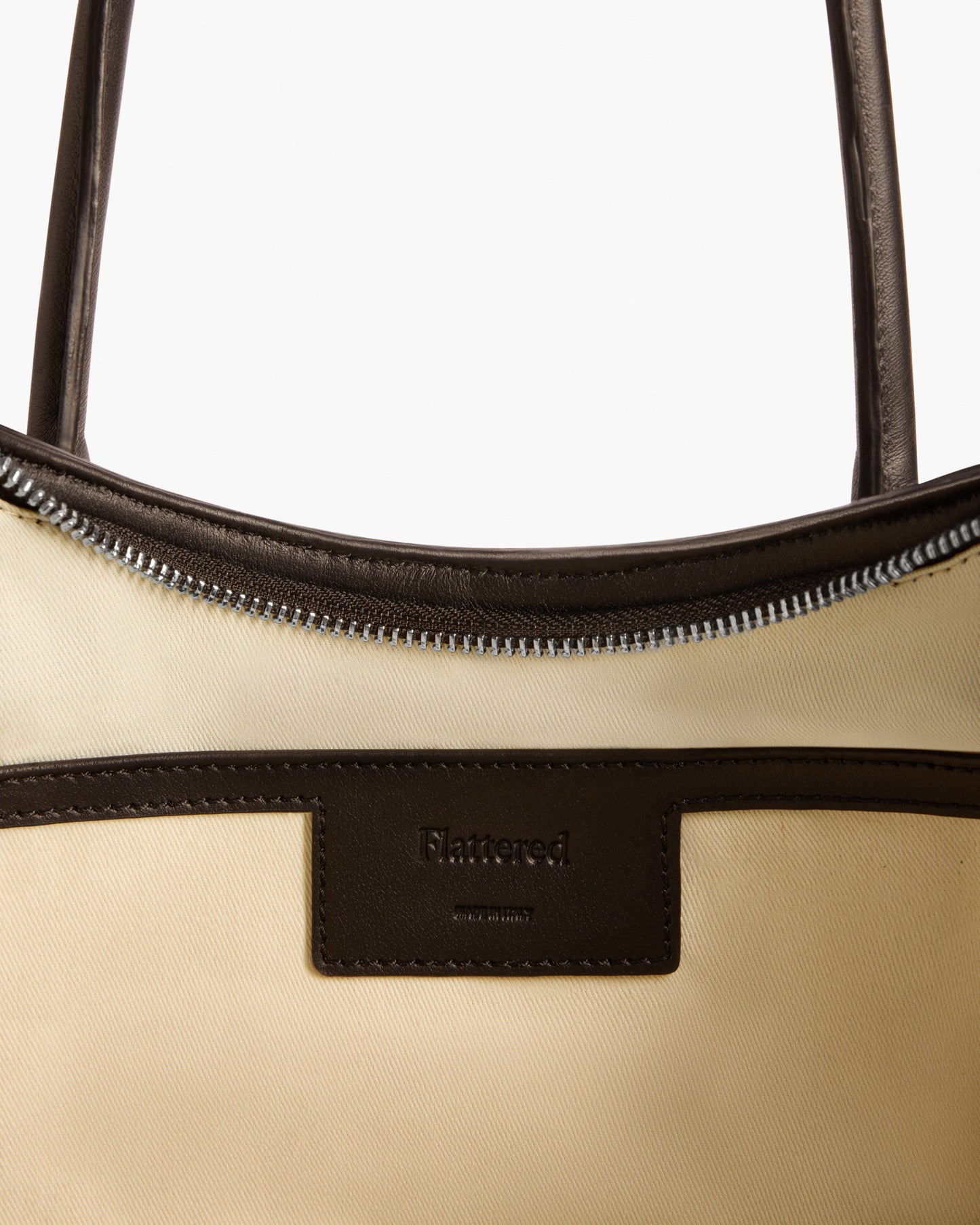 Gaia Tote Bag Leather Chocolate