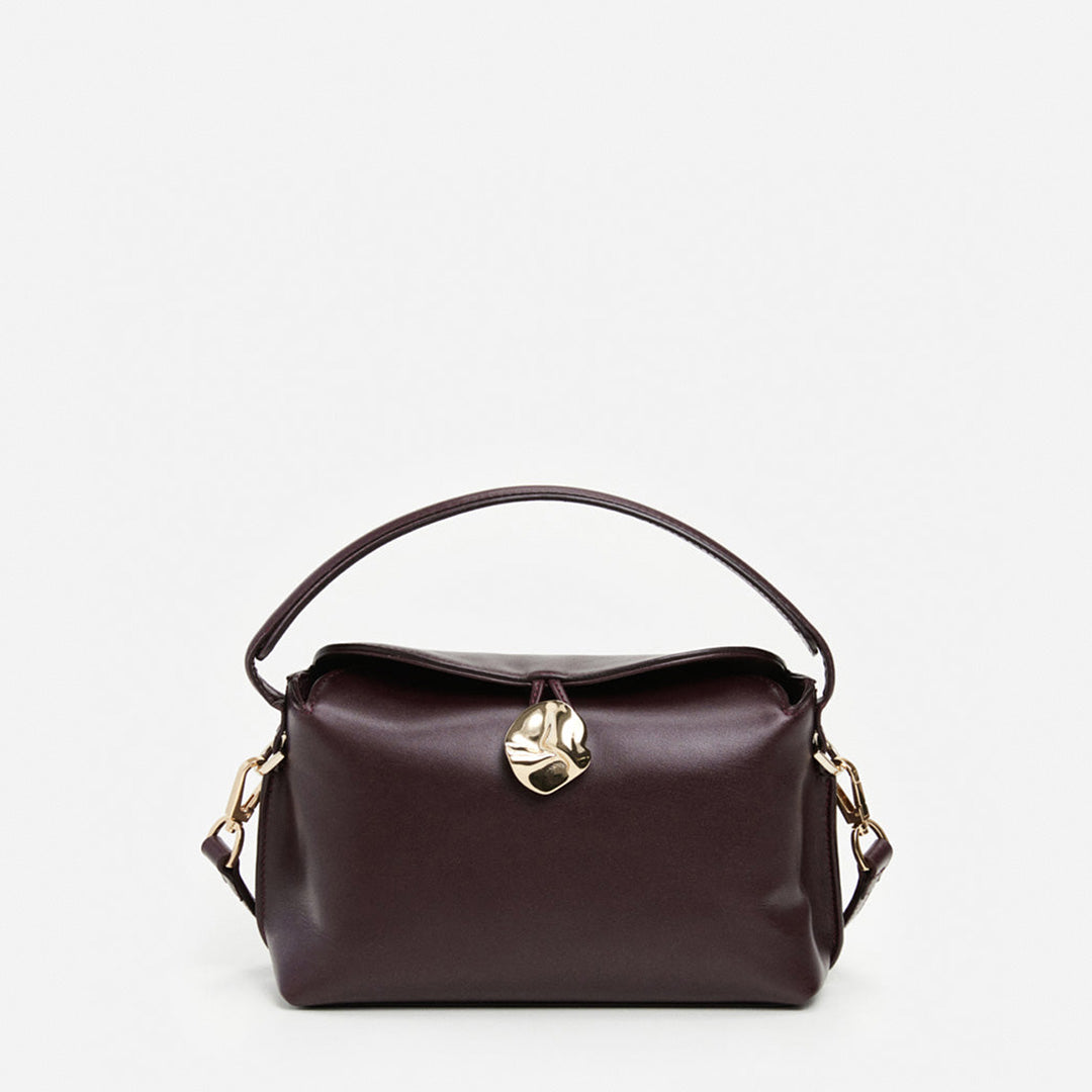 Hanna Mini Bag Leather Burgundy