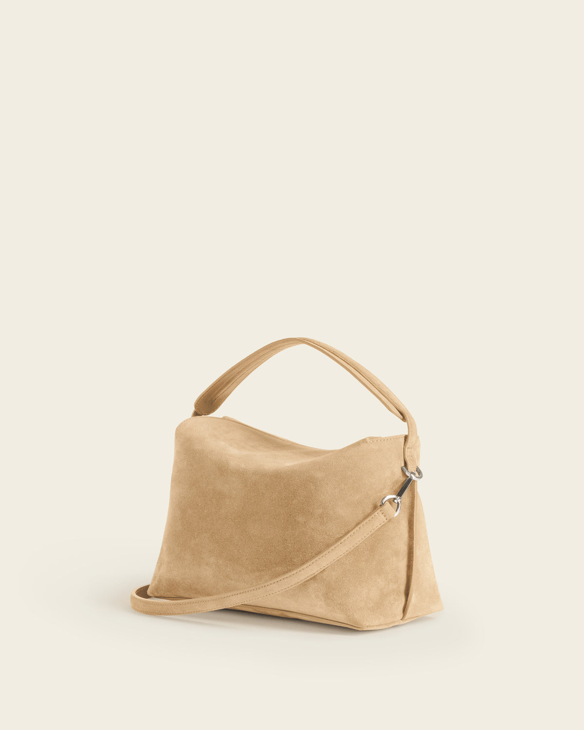 Hera Handbag Suede Sand