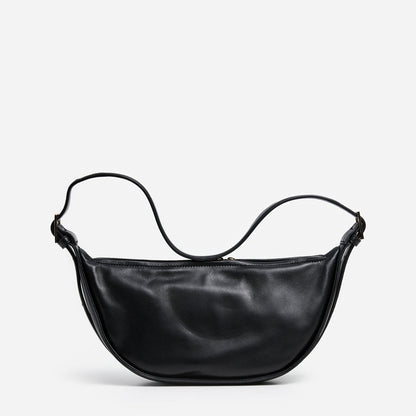 Irma Shoulder Bag Leather Black