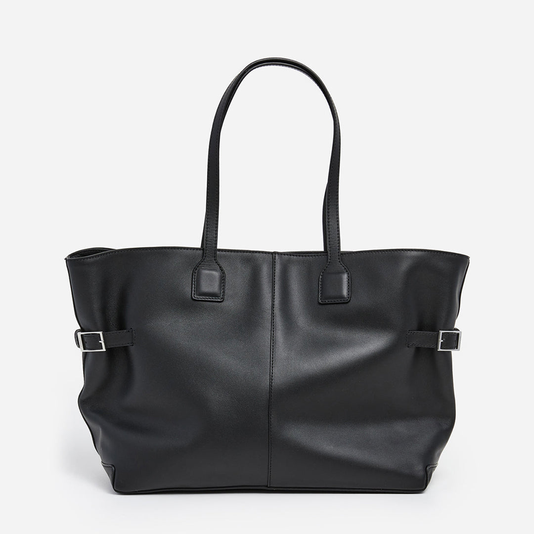 Lesley Tote Bag Leather Black