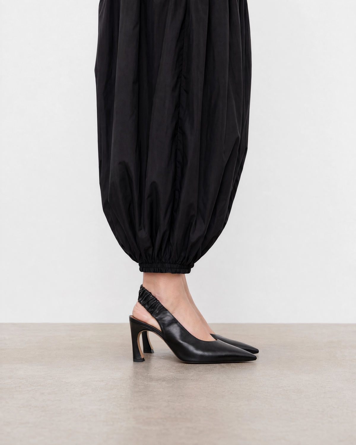 Lilian Leather Black