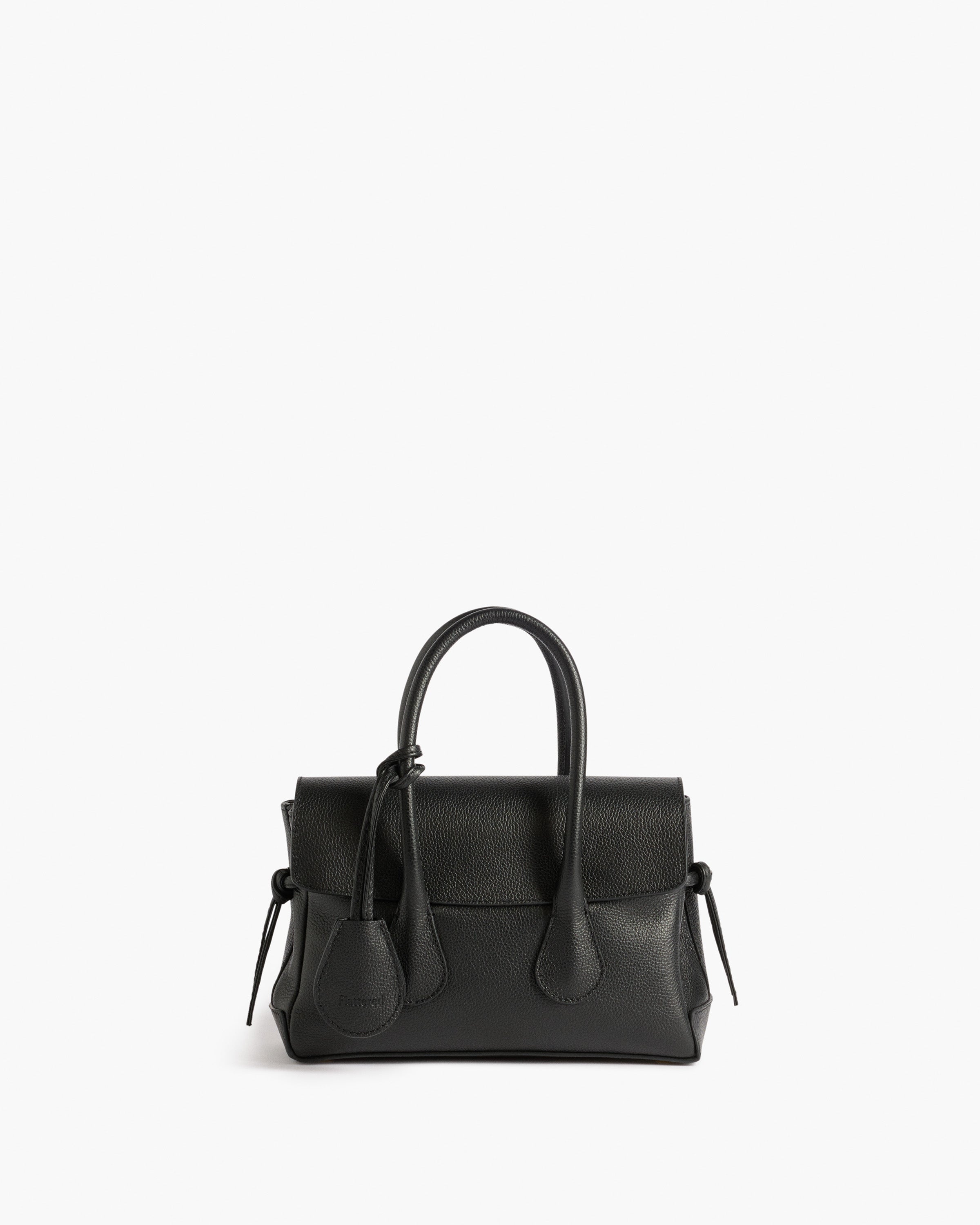 Lydia Mini Bag Grained Leather Black