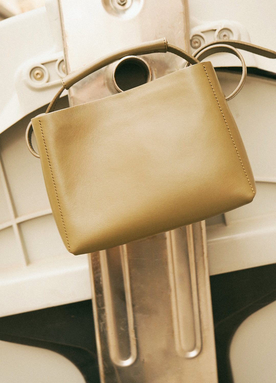 Hedda Mini Handbag Leather Olive